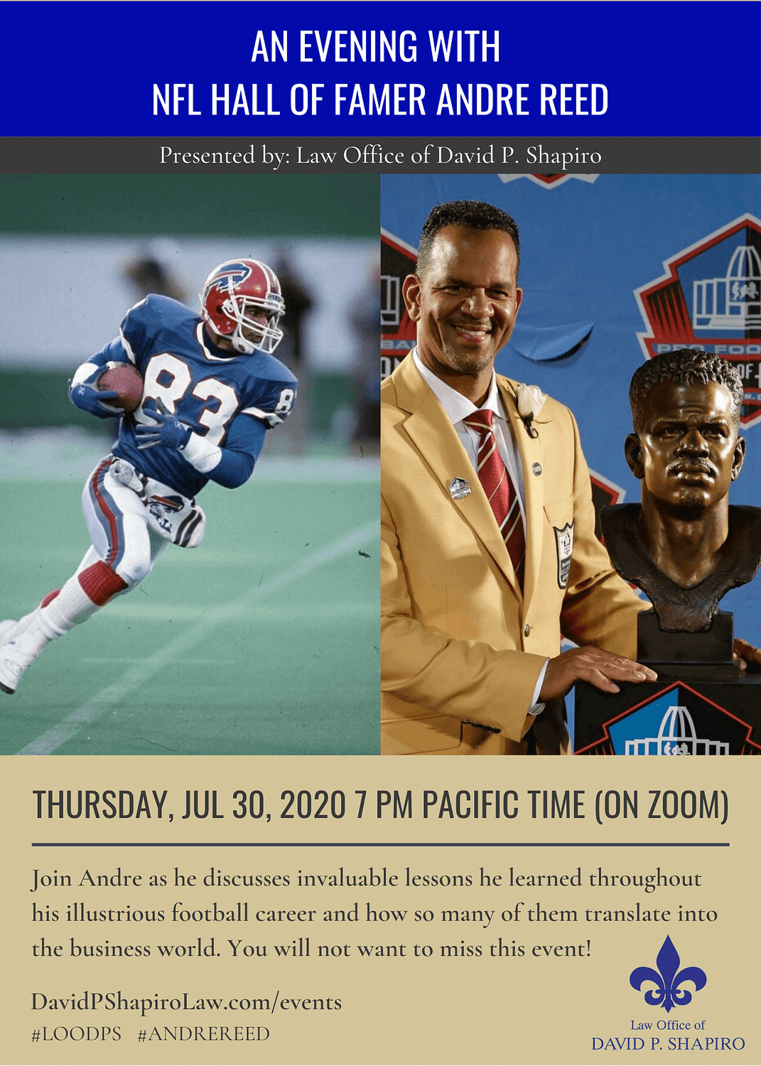 Andre Reed Event