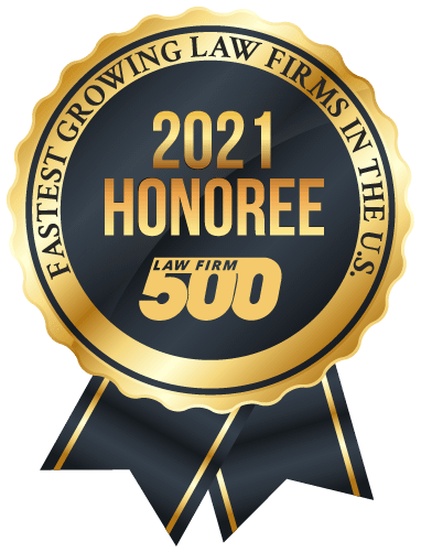 Law Firm 500 award 2021